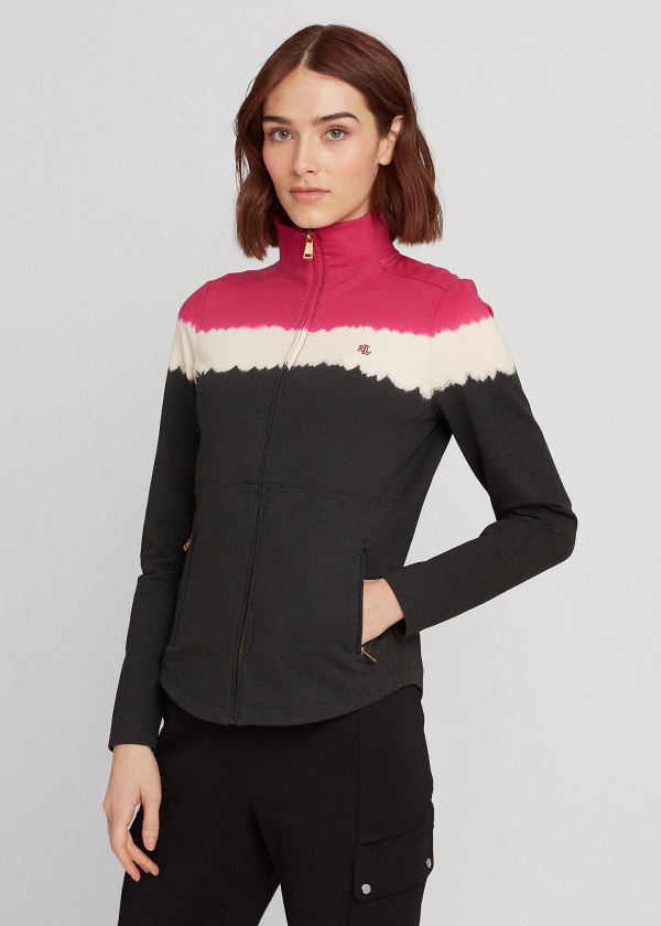 Women's Ralph Lauren Cotton-Blend Mockneck Jackets | 285193LCM